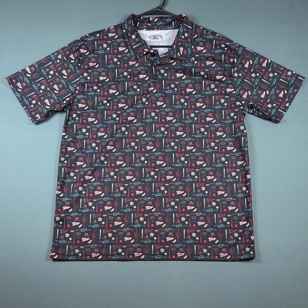 Diamond Back Black and Red Men's Shirt